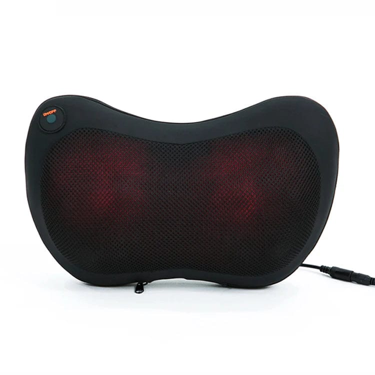 Relax and Unwind Anywhere: Electric Heating Massager Pillow for Back, Neck, and Shoulders