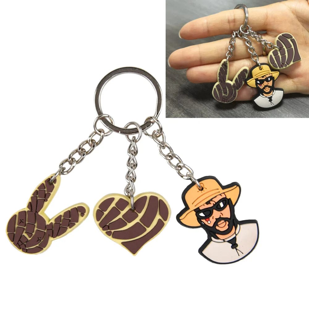 Promote with Style: 3D Soft PVC Rubber Keychains - Featuring Bad Bunny