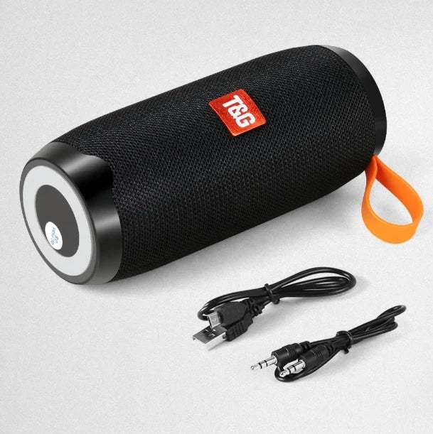 Portable Bluetooth Speaker Boombox: Soundbar Subwoofer for Outdoor Sports, Loudspeaker with TF Card and FM Radio