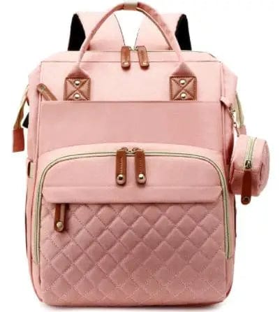 Chic and Tech-Savvy: Fashion Embroidery Diaper Bag with USB Charger for Moms on the Move