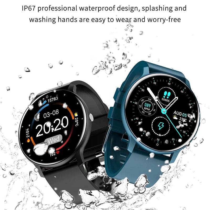 Fitness Meets Fashion: Heart Rate Monitor and Digital Sport Features in a Waterproof Smartwatch