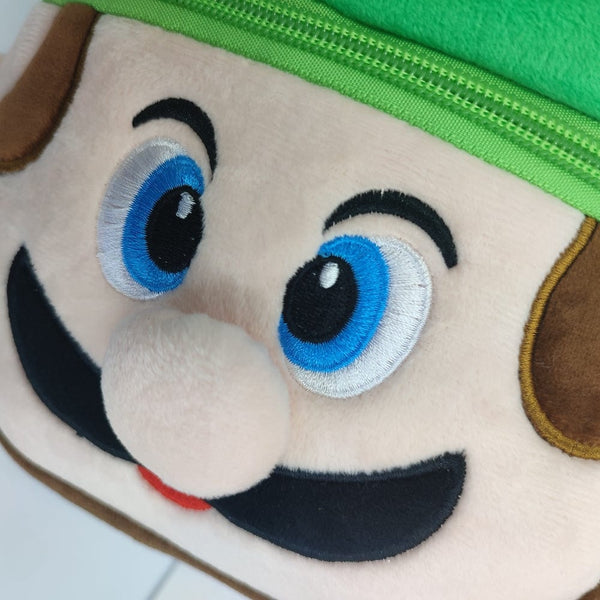 Kid Mario Plush Cartoon Backpack – The Coolest Super Mario Bros Companion for School!