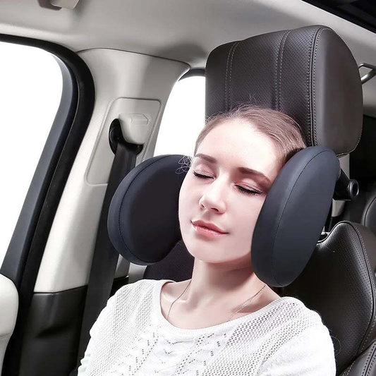 On-the-Go Relaxation: Discover Adjustable Auto Seat Neck Sleeping Pillow for Travel Comfort