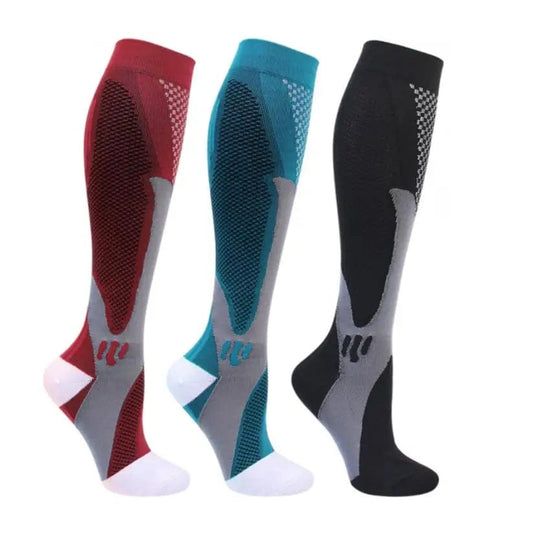 Medical Edema Diabetic Varicose Veins Men 20-30 mm hg Running Sport Compression Socks