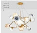 Glass Moon Pendant Ceiling Lamp - Modern Chandeliers for a Creative Living Space