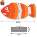 Luxury Fleece Large Blanket, Your Pet's Ultimate Fish Shape Puzzle Snuffle Mat