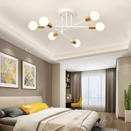 Nordic Ceiling Lamp for Modern Living, Dining, and Bedrooms – Add a Touch of Magic to Your Space