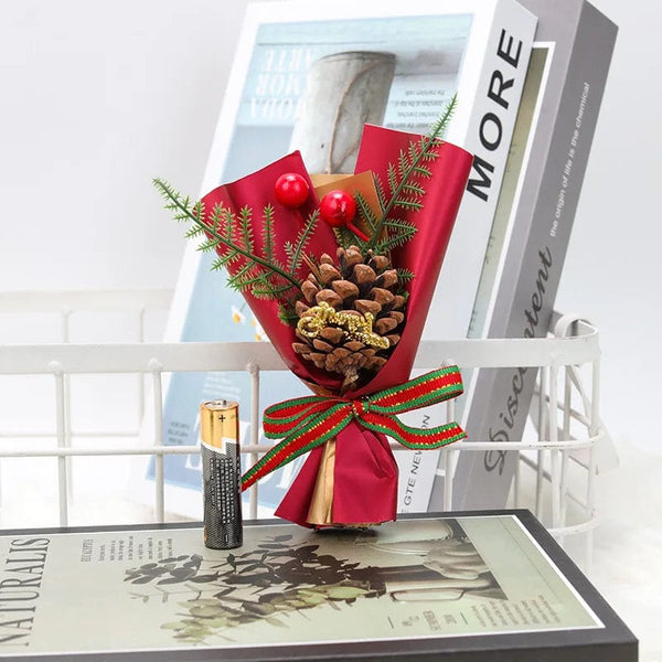 Fragrant Elegance: Flower Mini Dry Flower Bouquet - A Unique Decorative Gift with Charm