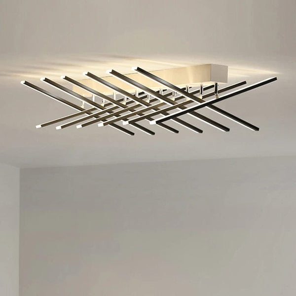 Innovative Elegance: Keyboard-Inspired LED Ceiling Lights - Nordic Designer Fixture for Modern Living Spaces