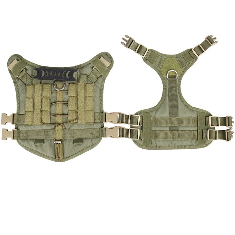 Heavy Duty K9 Nylon Pet Waterproof Vest with High-Quality Tactical Harness