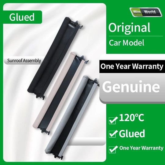 Drive in Style: Grey Sunroof Roller Shutter for BMW 3 Series GT 2017 Onward - A Universal Auto Parts Essential