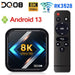 Explore 4K HDR10+ with the DQ08 RK3528 Smart TV Box - Dual WiFi, Google Voice