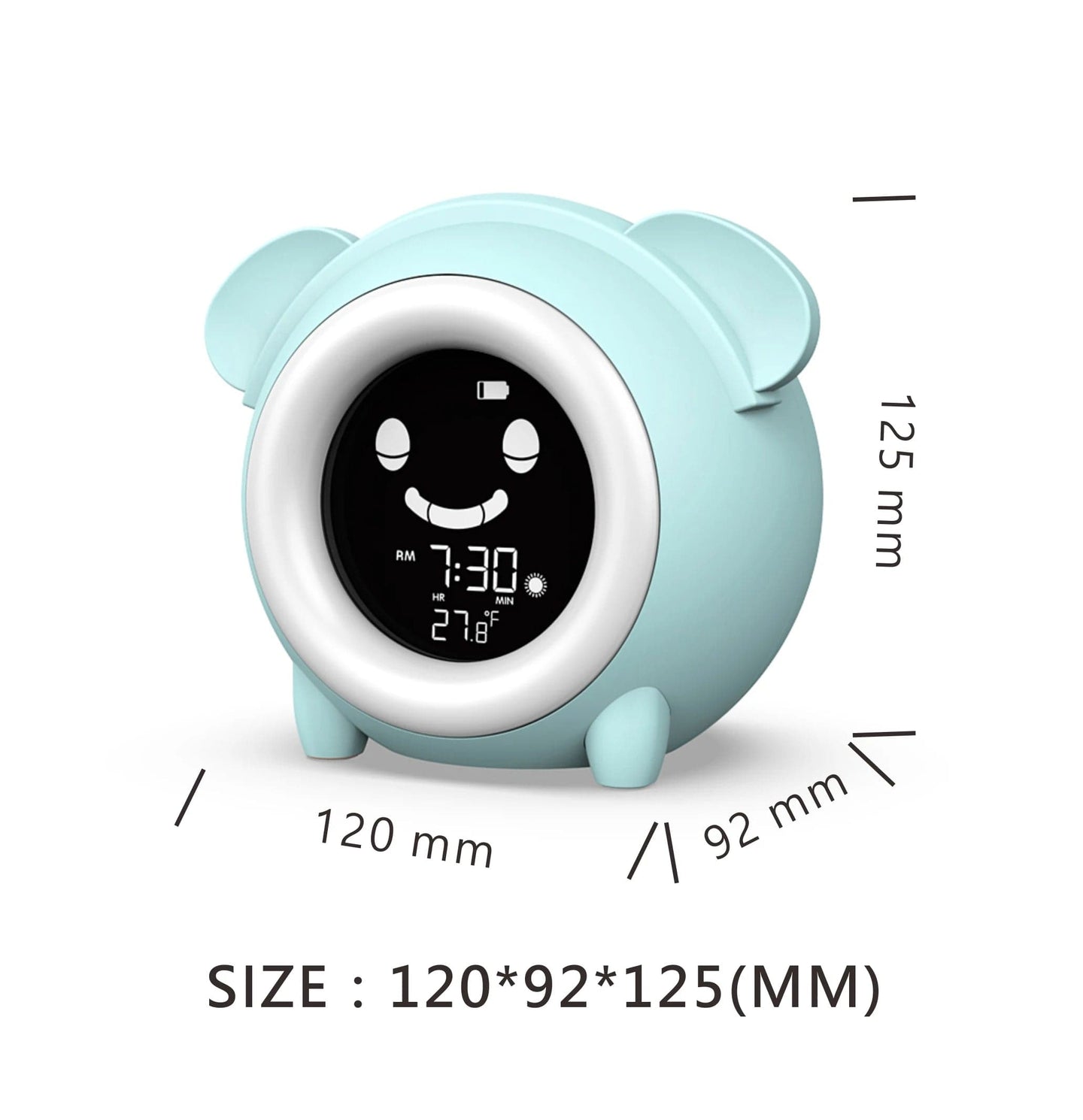 Animal-themed Digital Alarm Clock - Perfect Sleep Trainer for Kids and Teens