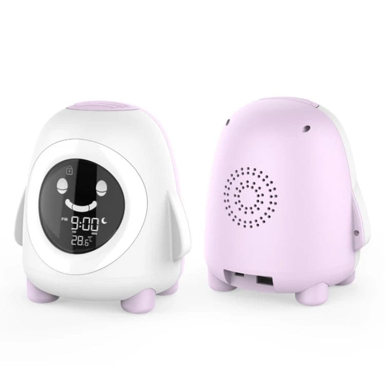 Penguin Desk Child Table Baby Training Cute Digital Alarm Clock For Children Sleep Trainer Kids