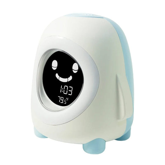 Penguin Desk Child Table Baby Training Cute Digital Alarm Clock For Children Sleep Trainer Kids